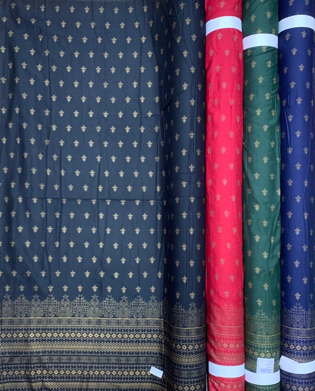 Rayon Gold Print